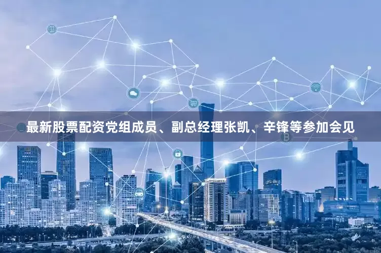 最新股票配资党组成员、副总经理张凯、辛锋等参加会见