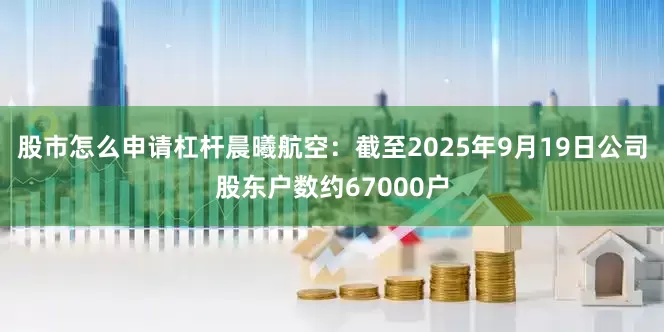 股市怎么申请杠杆晨曦航空：截至2025年9月19日公司股东户数约67000户