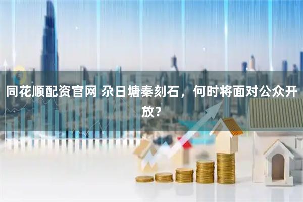 同花顺配资官网 尕日塘秦刻石，何时将面对公众开放？