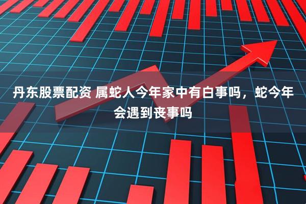 丹东股票配资 属蛇人今年家中有白事吗，蛇今年会遇到丧事吗